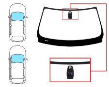 PARE-BRISE BMW SERIE 3 (E90-E91) 2005-2009 4 PORTES / BREAK / AVANT / VERT / AVEC BASE MIROIR / AVEC CAPTEUR