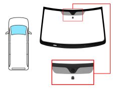 PARE-BRISE CHRYSLER GRAND VOYAGER 2008-2015 AVANT / VERT / AVEC BASE MIROIR / AVEC CAPTEUR 