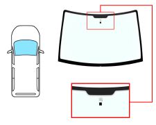 PARE-BRISE LANCIA ZETA 1994-2002 AVANT / VERT / AVEC BASE MIROIR
