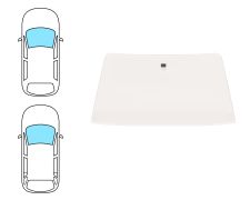 PARE-BRISE FORD ESCORT 1986-1990 3/5 PORTES / BREAK / CABRIOLET / AVANT / BRONZE 