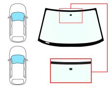 PARE-BRISE FORD ESCORT 1995-1999 3/5 PORTES / BREAK / CABRIOLET / AVANT / VERT 