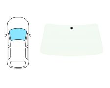 PARE-BRISE FORD FIESTA 1984-1989 AVANT / VERT