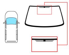 PARE-BRISE FORD COURIER 1995-1999 AVANT / CLAIR 