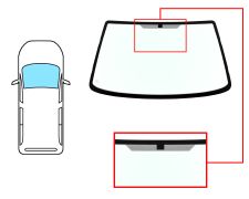 PARE-BRISE FORD COURIER 1999-2002 AVANT / VERT