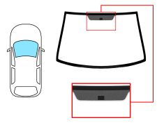 PARE-BRISE FORD KA 1997-2001 AVANT / VERT