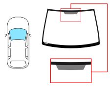 PARE-BRISE HONDA JAZZ 2004-2008 AVANT / VERT