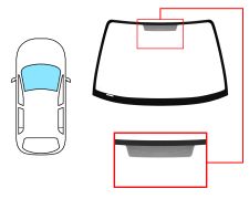 PARE-BRISE HONDA LOGO 1998-2001 AVANT / VERT