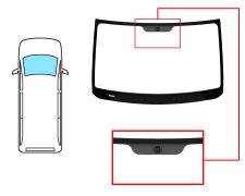 PARE-BRISE HYUNDAI H1 2008-2017 AVANT / VERT / AVEC BASE MIROIR 