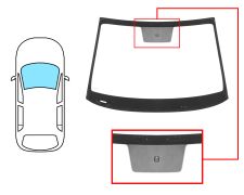 PARE-BRISE HYUNDAI I20 2020-> AVANT / VERT / ACOUSTIQUE / AVEC BASE MIROIR 