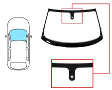 PARE-BRISE JAGUAR S-TYPE 1998-2007 AVANT / VERT / CHAUFFANT / AVEC BASE MIROIR / AVEC CAPTEUR / JOINTS PRÉMONTÉS PARE-BRISE JAGUAR S-TYPE 1998-2007 AVANT / VERT / CHAUFFANT / AVEC BASE MIROIR / AVEC CAPTEUR / JOINTS PRÉMONTÉS
