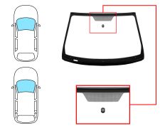 PARE-BRISE JAGUAR X-TYPE 2001-2008 4 PORTES / BREAK / AVANT / VERT / AVEC BASE MIROIR / SERIGRAPHIÉ / JOINTS PRÉMONTÉS PARE-BRISE JAGUAR X-TYPE 2001-2008 4 PORTES / BREAK / AVANT / VERT / AVEC BASE MIROIR / SERIGRAPHIÉ / JOINTS PRÉMONTÉS
