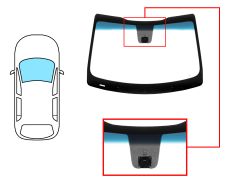 PARE-BRISE KIA SPORTAGE 2016-2018 AVANT / VERT BANDE BLEUE / ACOUSTIQUE / AVEC BASE MIROIR / AVEC SUPPORT CAMÉRA / JOINTS PRÉMONTÉS PARE-BRISE KIA SPORTAGE 2016-2018 AVANT / VERT BANDE BLEUE / ACOUSTIQUE / AVEC BASE MIROIR / AVEC SUPPORT CAMÉRA / JOINTS PRÉMONTÉS