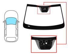 PARE-BRISE KIA SORENTO 2020-2024 AVANT / VERT / ACOUSTIQUE / AVEC BASE MIROIR / AVEC CAPTEUR / AVEC CAPTEUR ANTI-BUÉE / JOINTS PRÉMONTÉS PARE-BRISE KIA SORENTO 2020-2024 AVANT / VERT / ACOUSTIQUE / AVEC BASE MIROIR / AVEC CAPTEUR / AVEC CAPTEUR ANTI-BUÉE / JOINTS PRÉMONTÉS