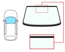 PARE-BRISE LANCIA THEMA 1984-1994 AVANT / VERT
