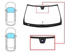 PARE-BRISE MERCEDES CLASE E (W212) 2009-2013 4 PORTES / BREAK / AVANT / VERT / AVEC CAPTEUR / CHAUFFANT / SANS CÂBLE CONNECTEUR / JOINTS PRÉMONTÉS 
