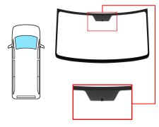 PARE-BRISE MERCEDES SPRINTER (90_) 2003-2006 CABINE BASSE / AVANT / CLAIR / AVEC BASE MIROIR 