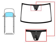 PARE-BRISE MERCEDES VITO (W639) 2003-2010 AVANT / VERT / AVEC BASE MIROIR / AVEC CAPTEUR / ANTENNE
