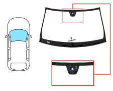 PARE-BRISE MERCEDES CLASE CLS (C218) 2011-2018 AVANT / VERT / AVEC CAPTEUR / CHAUFFANT / JOINTS PRÉMONTÉS 