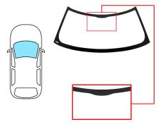 PARE-BRISE MINI COOPER 2000-2004 AVANT / VERT