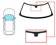 PARE-BRISE MINI COOPER 2004-2007 AVANT / VERT / AVEC CAPTEUR