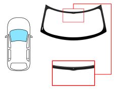 PARE-BRISE MINI COUNTRYMAN 2010-2017 AVANT / VERT / JOINTS PRÉMONTÉS 