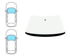 PARE-BRISE SKODA FELICIA 1995-1998 5 PORTES / BREAK / AVANT / VERT / AVEC BASE MIROIR 