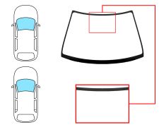 PARE-BRISE SUBARU IMPREZA 1993-2000 4 PORTES / BREAK / AVANT / VERT