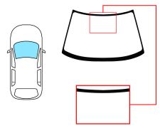PARE-BRISE SUBARU LEGACY 1994-1998 4 PORTES / BREAK / AVANT / VERT