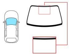 PARE-BRISE SUZUKI ALTO 2002-2006 AVANT / VERT 