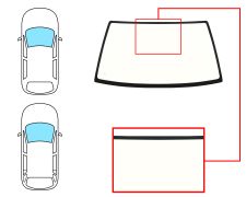 PARE-BRISE SUZUKI VITARA 1990-1997 3/5 PORTES / AVANT / BRONZE 