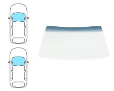 PARE-BRISE VOLKSWAGEN GOLF II 1988-1992 3/5 PORTES / AVANT / VERT BANDE BLEUE 