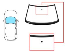 PARE-BRISE VOLKSWAGEN BORA 1997-2005 3/5 PORTES / BREAK / AVANT / VERT / AVEC BASE MIROIR / JOINTS PRÉMONTÉS